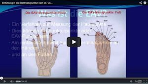 Video: Einführung in die EAV (Elektroakupunktur nach Dr. Voll) Teil 1